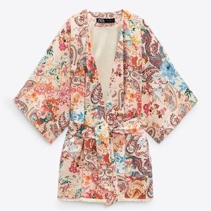 Zara linen kimono